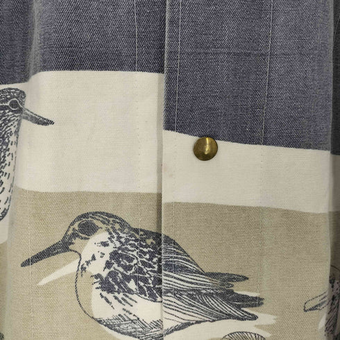 MICHIGAN RAG CO. 鳥柄スナップボタンパーカー メンズ JPN:S