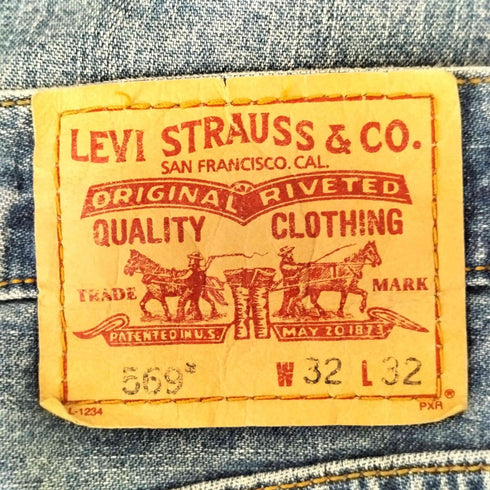 リーバイス Levis Mexico製 569 loose straight メンズ 32