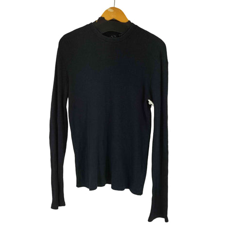 アルマーニエクスチェンジ ARMANI EXCHANGE サーマルクルーネックトップス メンズ import:XS