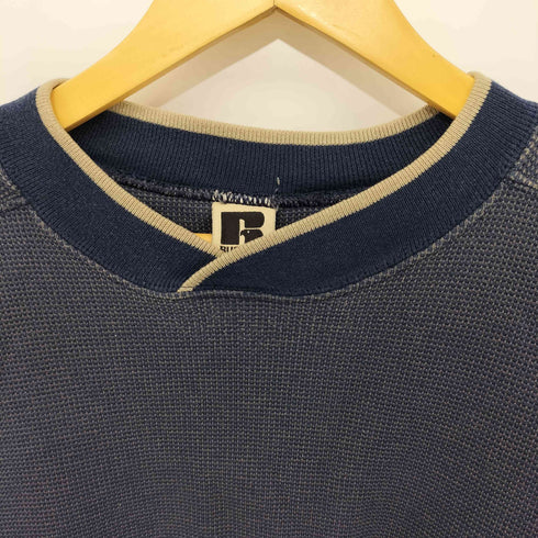 ラッセルアスレチック RUSSELL ATHLETIC USA製 L/S ワッフルスウェット メンズ