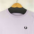 フレッドペリー FRED PERRY ロゴ刺繍 S/S Tシャツ レディース US 4