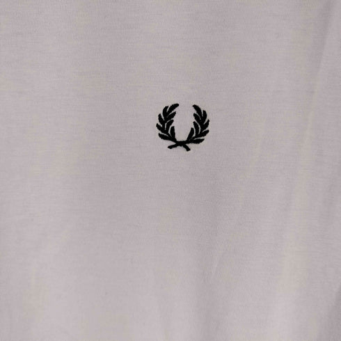 フレッドペリー FRED PERRY ロゴ刺繍 S/S Tシャツ レディース US 4