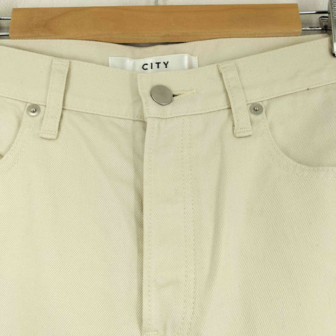 シティー CITY モダニティコットンストレートパンツ レディース JPN:2