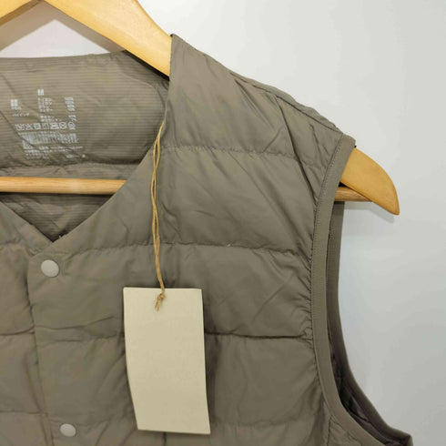 ムジルシリョウヒン 無印良品 23AW 軽量ダウンノーカラーベスト(帯電防止裏地) メンズ JPN:M