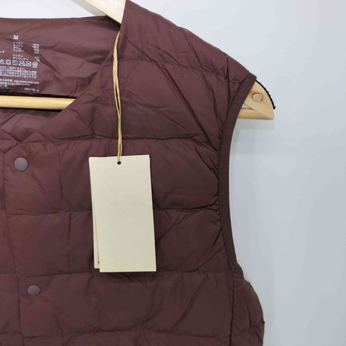 ムジルシリョウヒン 無印良品 23AW 軽量ダウンノーカラーベスト(帯電防止裏地) メンズ JPN:M