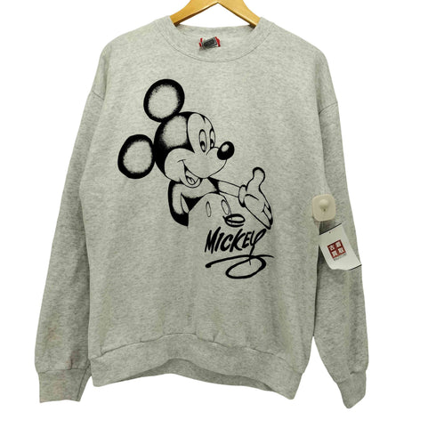 80-90S USA製 キャラクタープリント L/S スウェット メンズ import:XL