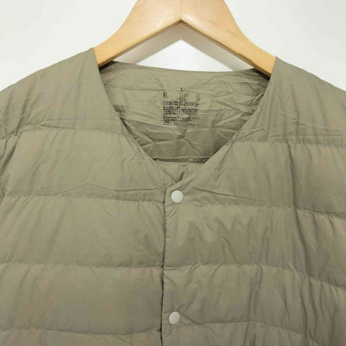 ムジルシリョウヒン 無印良品 23AW 軽量ダウンノーカラージャケット(帯電防止裏地) メンズ JPN:L