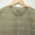 ムジルシリョウヒン 無印良品 23AW 軽量ダウンノーカラージャケット(帯電防止裏地) メンズ JPN:L