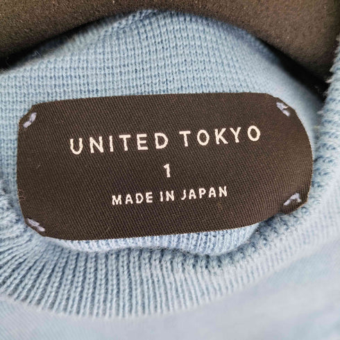 ユナイテッドトウキョウ UNITED TOKYO ニット ウールミラノリブモックネックニット レディース JPN:1