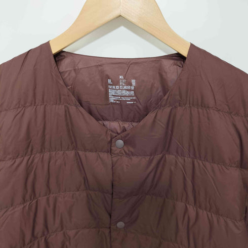 ムジルシリョウヒン 無印良品 23AW 軽量ダウンノーカラージャケット(帯電防止裏地) メンズ JPN:XL