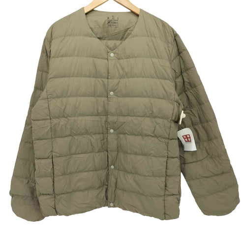 ムジルシリョウヒン 無印良品 23AW 軽量ダウンノーカラージャケット(帯電防止裏地) メンズ JPN:XL