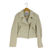 ザラ ZARA ジッパーテクスチャージャケット レディース import:M