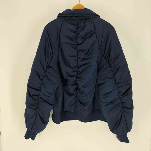 seyto 23AW VINTAGE SATIN GATHER BLOUSON ヴィンテージ サテン ギャザー ブルゾン フライト ジャケット メンズ JPN:3