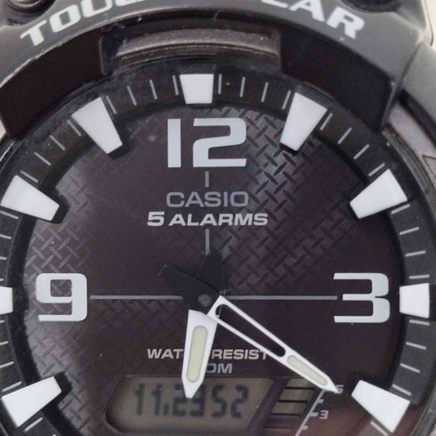 カシオ CASIO AQ-S800W-1BJH ソーラー腕時計 メンズ