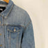 ステューシー Stussy 4th 型 クロップド ウォッシュド デニム トラッカー ジャケット レディース import:S