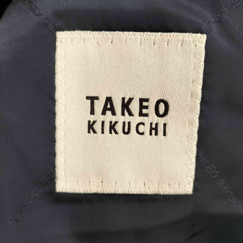 タケオキクチ TAKEO KIKUCHI ストライプ柄ウールセットアップ メンズ