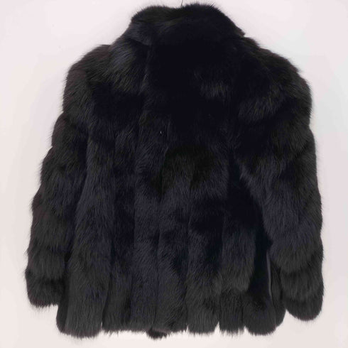 belle vison SAGA MINK 金サガ ブルーフォックス ハーフコート レディース 13