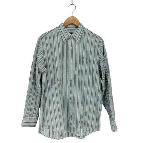 エディーバウアー Eddie Bauer ストライプ柄シャツ メンズ import:S