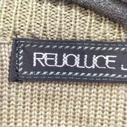 REUOLUCE 総柄 アクリルウールニット メンズ JPN:L