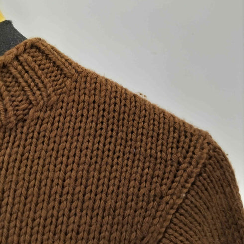 ベルンハルトウィルヘルム BERNHARD WILLHELM ウール100% ワイドクロップドニット レディース JPN:S