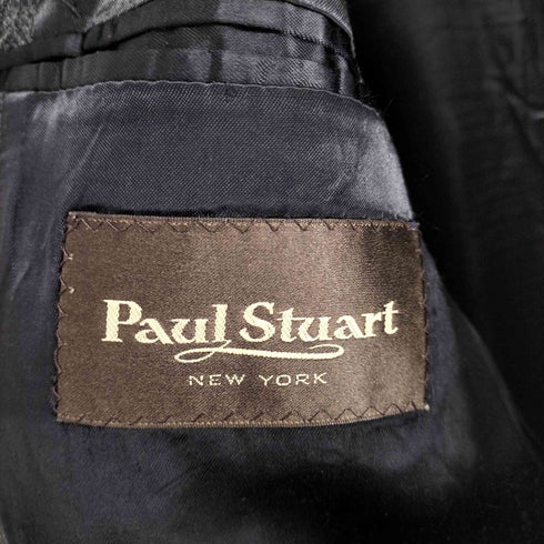 ポールスチュアート Paul Stuart カナダ製 Non-Shatnes ヘリンボーンチェスターコート メンズ 41