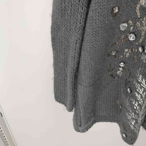 スポーツマックス SPORTMAX フーデットビジューデザインニット レディース import:M