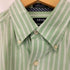 IZOD VARSITY OXFORD SLIM FIT ストライプBDシャツ メンズ 16 32/33