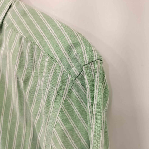 IZOD VARSITY OXFORD SLIM FIT ストライプBDシャツ メンズ 16 32/33