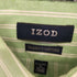 IZOD VARSITY OXFORD SLIM FIT ストライプBDシャツ メンズ 16 32/33
