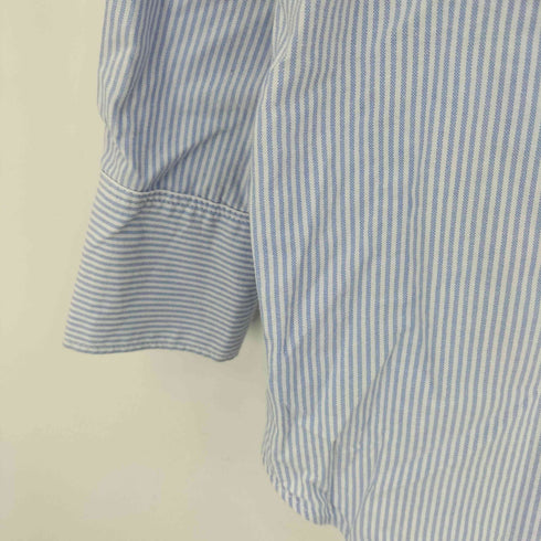 ザラ ZARA オーバーサイズ ストライプシャツ レディース import:XS