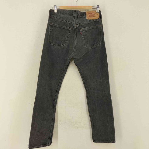 リーバイス Levis UK製 ボタン裏311刻印 501 先染め ブラック デニムパンツ メンズ 31inch