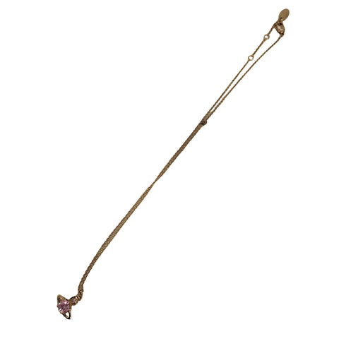 ヴィヴィアンウエストウッド Vivienne Westwood ピンクゴールドオーブネックレス レディース