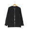 ヨウジヤマモトプールオム Yohji Yamamoto POUR HOMME 朝倉優佳 ペインティング 裁ち切り ノーカラー ブロードシャツ メンズ JPN:3