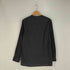 ヨウジヤマモトプールオム Yohji Yamamoto POUR HOMME 朝倉優佳 ペインティング 裁ち切り ノーカラー ブロードシャツ メンズ JPN:3