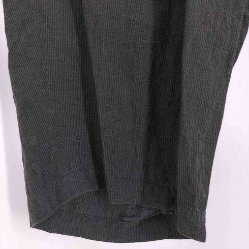 ヨウジヤマモトプールオム Yohji Yamamoto POUR HOMME LINEN BRUSH STR2 ワイドリネンパンツ メンズ JPN:2