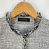 ユナイテッドアローズグリーンレーベルリラクシング UNITED ARROWS green label relaxing ツイード フリンジ ノーカラー ジャケット レディース JPN:36