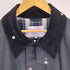 バブアー Barbour 22AW 別注 OS GAMEFAIR ゲームフェア 裏地チェック ノンオイル ベンタイル 襟コーデュロイ ステンカラーコート メンズ UK:40