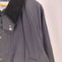 バブアー Barbour 22AW 別注 OS GAMEFAIR ゲームフェア 裏地チェック ノンオイル ベンタイル 襟コーデュロイ ステンカラーコート メンズ UK:40