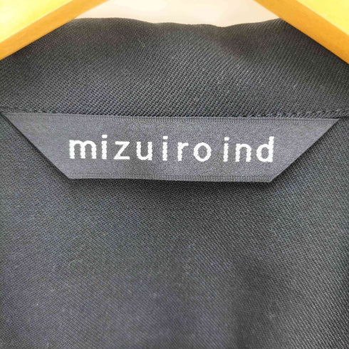 ミズイロインド mizuiro ind テーラードシャツジャケット レディース