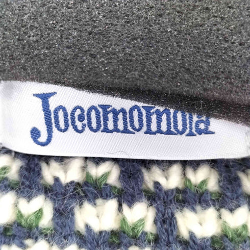 ホコモモラ Jocomomola Pluma フリンジ ノーカラーニットアウター レディース