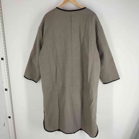 アーバンリサーチサニーレーベル URBAN RESEARCH Sonny Label ライナー付きメルトンジャージVネックコート レディース FREE