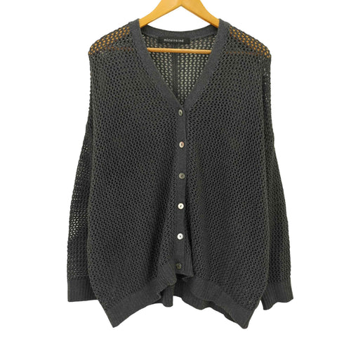 ミズイロインド mizuiro ind mesh vneckC/D レディース