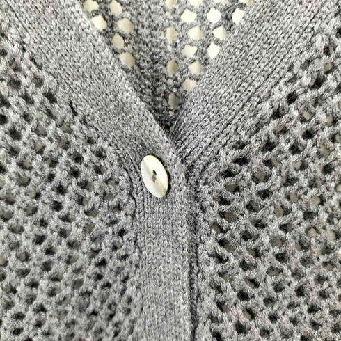 ミズイロインド mizuiro ind mesh vneckC/D レディース