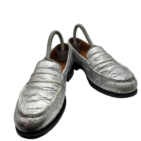 ジャランスリウァヤ Jalan Sriwijaya PINATEX WRINKLED LEATHER ヴィーガンレザー ローファー レディース 5