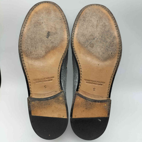 ジャランスリウァヤ Jalan Sriwijaya PINATEX WRINKLED LEATHER ヴィーガンレザー ローファー レディース 5