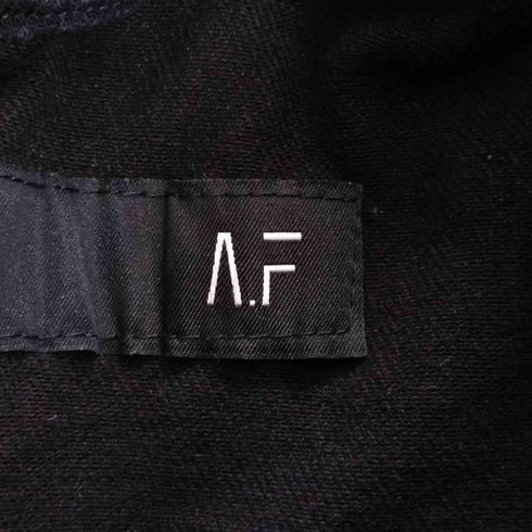 エーエフアーティファクト A.F ARTEFACT Stretch Denim Belt Cargo Sarouel Skinny ストレッチ デニム ベルト サルエル スキニー カーゴパンツ メンズ JPN:1