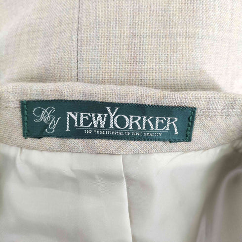 ニューヨーカー NEWYORKER ウールダブルテーラードジャケット レディース 9AR