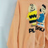 PLATEAU STUDIO 22AW charlie hoodie キャラクター発泡プリントスウェットフーディ メンズ 1