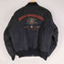 ハーレーダビッドソン HARLEY-DAVIDSON 両面刺繍 裏地キルティング フライトジャケット MA-1 鷹 メンズ import:M