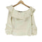 ALEXIE ストレッチオフショルダーフリルブラウス レディース import:S